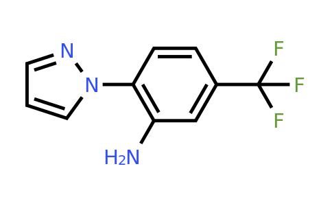 CAS 883881-78-5 | 2-(1H-pyrazol-1-yl)-5-(trifluoromethyl)aniline