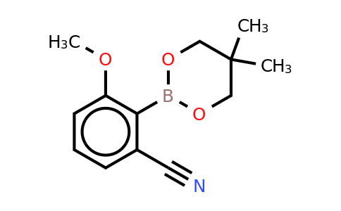 CAS 883898-97-3 | 2-Cyano-6-methoxyphenyl boronic acid neopentyl glycol ester