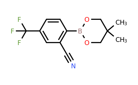 CAS 883898-98-4 | 2-(5,5-Dimethyl-1,3,2-dioxaborinan-2-YL)-5-(trifluoromethyl)benzonitrile