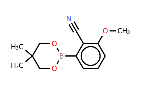 CAS 883899-02-3 | 2-Cyano-3-methoxyphenylboronic acid neopentyl glycol ester