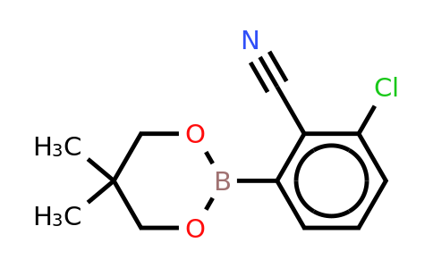CAS 883899-06-7 | 3-Chloro-2-cyanophenylboronic acid neopentyl glycol ester