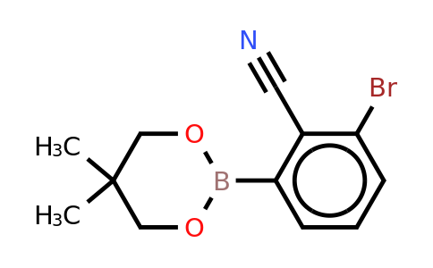 CAS 883899-07-8 | 3-Bromo-2-cyanophenylboronic acid neopentyl glycol ester
