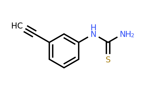 CAS 883949-25-5 | (3-Ethynylphenyl)thiourea