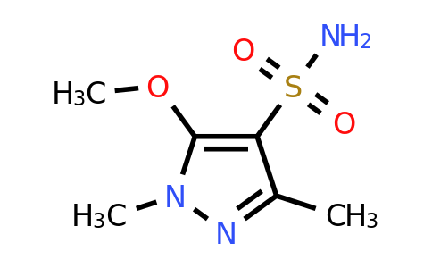 CAS 88398-41-8 | 5-methoxy-1,3-dimethyl-1H-pyrazole-4-sulfonamide