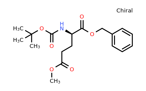 CAS 883985-06-6 | (R)-1-Benzyl 5-methyl 2-((tert-butoxycarbonyl)amino)pentanedioate