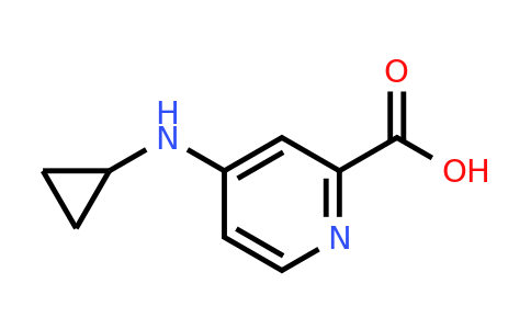 CAS 883987-30-2 | 4-(Cyclopropylamino)pyridine-2-carboxylic acid