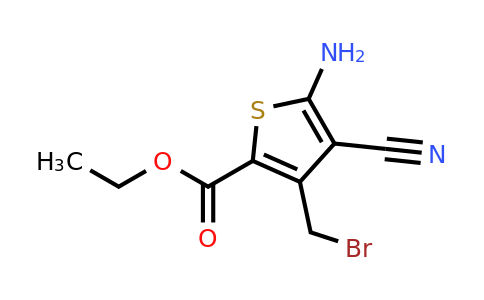 CAS 88399-80-8 | ethyl 5-amino-3-(bromomethyl)-4-cyanothiophene-2-carboxylate
