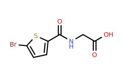 CAS 884048-58-2 | 2-[(5-Bromothiophen-2-yl)formamido]acetic acid