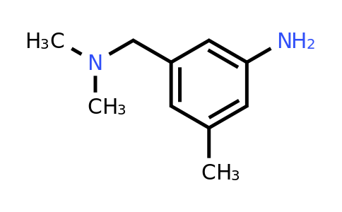 3-[(dimethylamino)methyl]-5-methylaniline