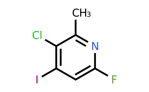 CAS 884494-47-7 | 3-chloro-6-fluoro-4-iodo-2-methyl-pyridine