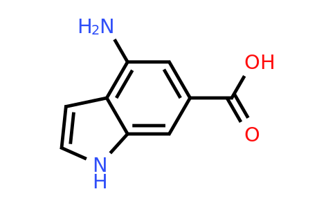 CAS 884494-67-1 | 4-amino-1H-indole-6-carboxylic acid