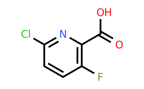 2-Chloro-5-fluoropyridine-6-carboxylic acid