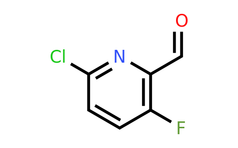 CAS 884494-77-3 | 2-Chloro-5-fluoro-6-formylpyridine