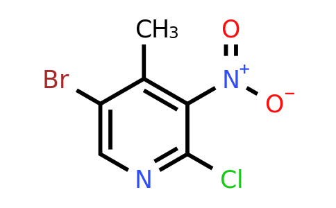 CAS 884495-15-2 | 5-Bromo-2-chloro-4-methyl-3-nitropyridine