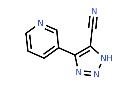 CAS 884504-69-2 | 4-(Pyridin-3-yl)-1H-1,2,3-triazole-5-carbonitrile