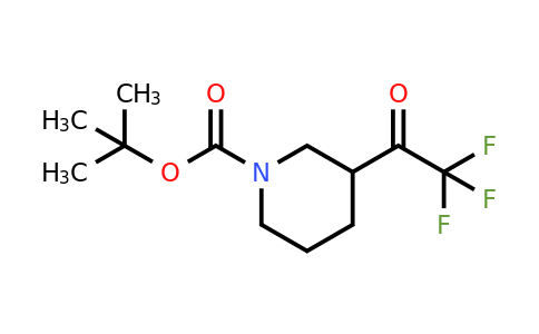 CAS 884512-51-0 | tert-Butyl 3-(2,2,2-trifluoroacetyl)piperidine-1-carboxylate