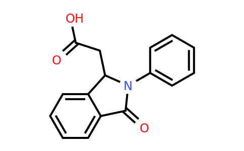CAS 88460-51-9 | 2-(3-Oxo-2-phenylisoindolin-1-yl)acetic acid