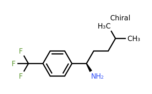 CAS 884603-39-8 | (1R)-4-Methyl-1-[4-(trifluoromethyl)phenyl]pentylamine