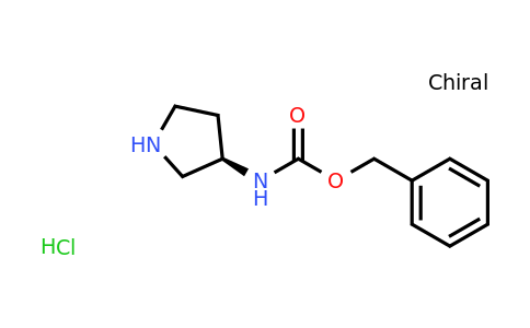 CAS 884653-79-6 | benzyl N-[(3R)-pyrrolidin-3-yl]carbamate hydrochloride