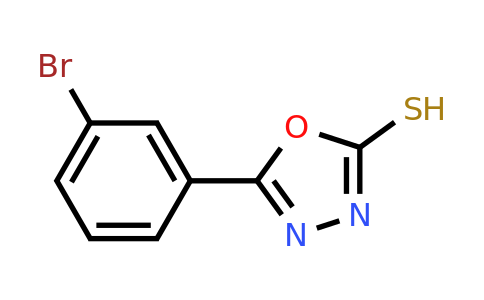 CAS 88466-20-0 | 5-(3-bromophenyl)-1,3,4-oxadiazole-2-thiol