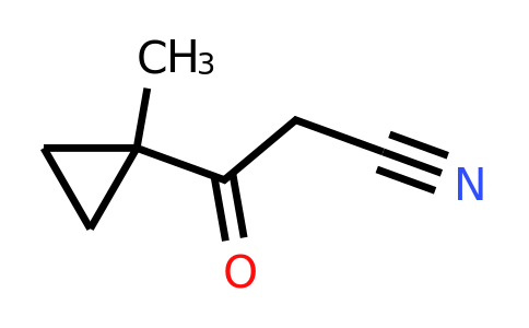 CAS 88485-78-3 | 3-(1-Methyl-cyclopropyl)-3-oxo-propionitrile