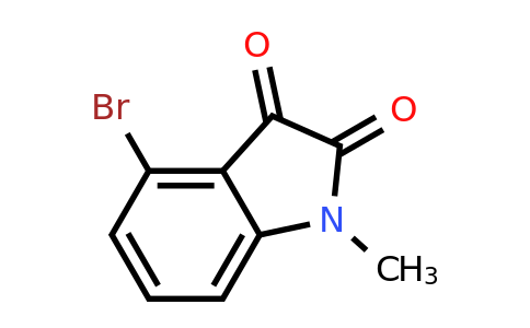 CAS 884855-67-8 | 4-Bromo-1-methylindoline-2,3-dione