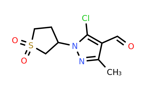 CAS 885-44-9 | 5-chloro-1-(1,1-dioxo-1lambda6-thiolan-3-yl)-3-methyl-1H-pyrazole-4-carbaldehyde