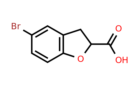 CAS 885069-03-4 | 5-bromo-2,3-dihydro-1-benzofuran-2-carboxylic acid