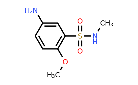 CAS 88508-45-6 | 5-Amino-2-methoxy-N-methylbenzene-1-sulfonamide