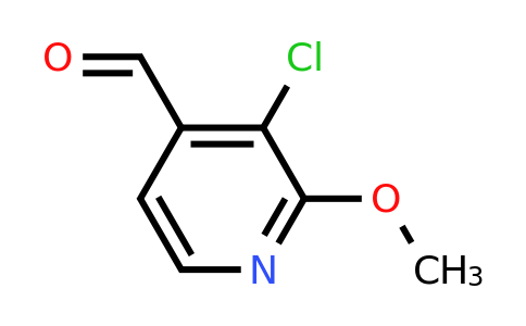 CAS 885167-89-5 | 3-Chloro-2-methoxyisonicotinaldehyde