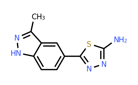 CAS 885223-59-6 | 5-(3-Methyl-1H-indazol-5-YL)-1,3,4-thiadiazol-2-amine