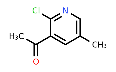 CAS 885223-64-3 | 1-(2-Chloro-5-methylpyridin-3-YL)ethanone