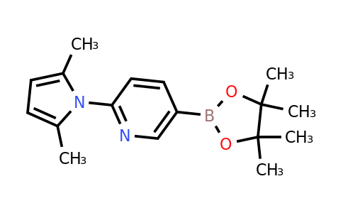 CAS 885226-07-3 | 2-(2,5-dimethyl-1H-pyrrol-1-yl)-5-(4,4,5,5-tetramethyl-1,3,2-dioxaborolan-2-yl)pyridine