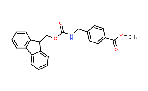 CAS 885266-54-6 | Methyl 4-[(9H-fluoren-9-ylmethoxycarbonylamino)methyl]benzoate