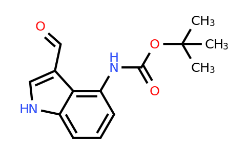 CAS 885266-77-3 | Tert-butyl 3-formyl-1H-indol-4-ylcarbamate