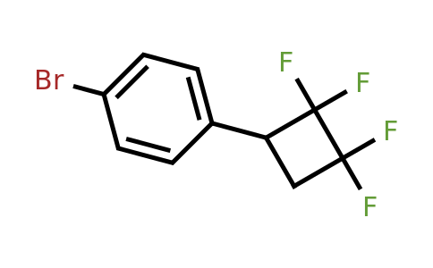 CAS 885267-02-7 | 1-Bromo-4-(2,2,3,3-tetrafluorocyclobutyl)benzene