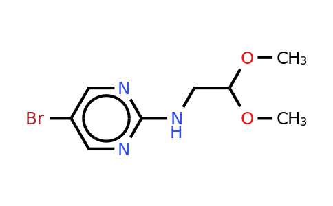 5-Bromo-N-(2,2-dimethoxyethyl)pyrimidin-2-amine