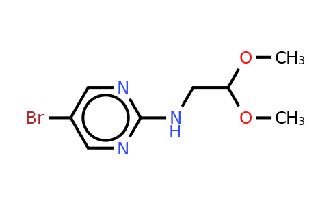 CAS 885267-37-8 | 5-Bromo-N-(2,2-dimethoxyethyl)pyrimidin-2-amine