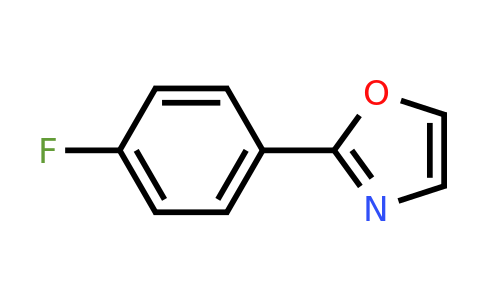 CAS 885268-39-3 | 2-(4-Fluorophenyl)oxazole