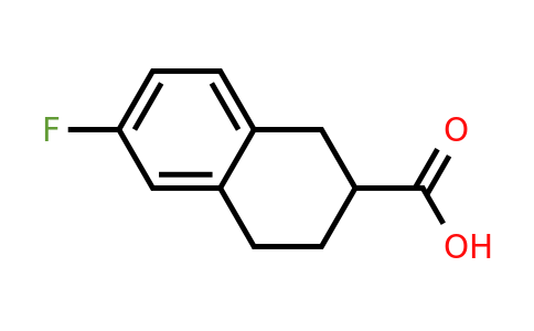 CAS 885269-59-0 | 6-Fluoro-1,2,3,4-tetrahydro-naphthalene-2-carboxylic acid