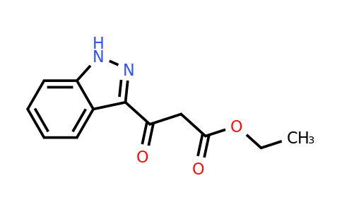 CAS 885269-76-1 | Ethyl 3-(1H-indazol-3-YL)-3-oxo-propionate
