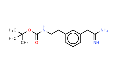 CAS 885269-95-4 | 2-[3-(2-N-BOC-Amino-ethyl)-phenyl]-acetamidine