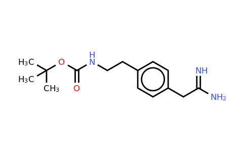 CAS 885269-98-7 | 2-[4-(2-N-Boc-amino-ethyl)-phenyl]-acetamidine