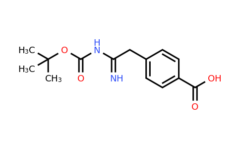 CAS 885270-04-2 | 4-(2-tert-Butoxycarbonylamino-2-imino-ethyl)-benzoic acid