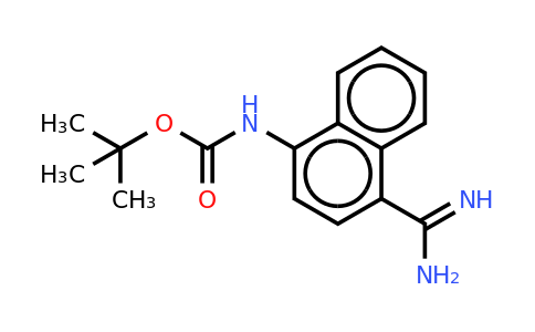 CAS 885270-07-5 | 1-N-BOC-Amino-4-carbamimidoyl-naphthalene