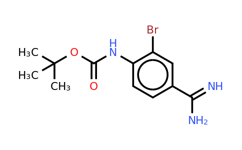 CAS 885270-21-3 | 1-BOC-Amino-2-bromo-4-carbamimidoyl-benzene