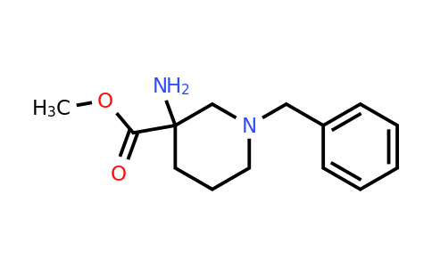 CAS 885270-29-1 | 3-Amino-1-benzyl-piperidine-3-carboxylic acid methyl ester