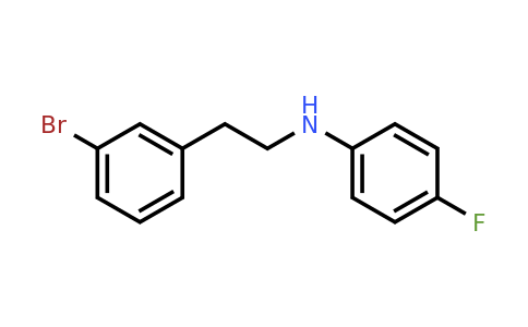 CAS 885270-45-1 | [2-(3-Bromo-phenyl)-ethyl]-(4-fluoro-phenyl)-amine