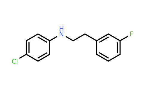 CAS 885270-48-4 | (4-Chloro-phenyl)-[2-(3-fluoro-phenyl)-ethyl]-amine