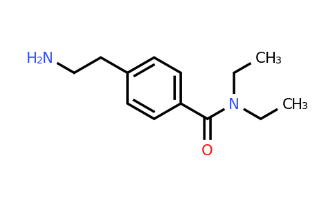 CAS 885270-66-6 | 4-(2-Amino-ethyl)-N,N-diethyl-benzamide